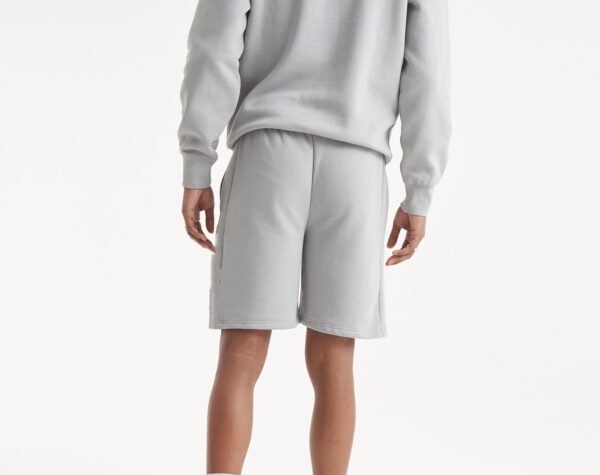 main-image-2 New Arrival Men's Cotton Sweat Shorts with Pockets Bur Solid Pattern Mesh Gym Sports Runner Shorts