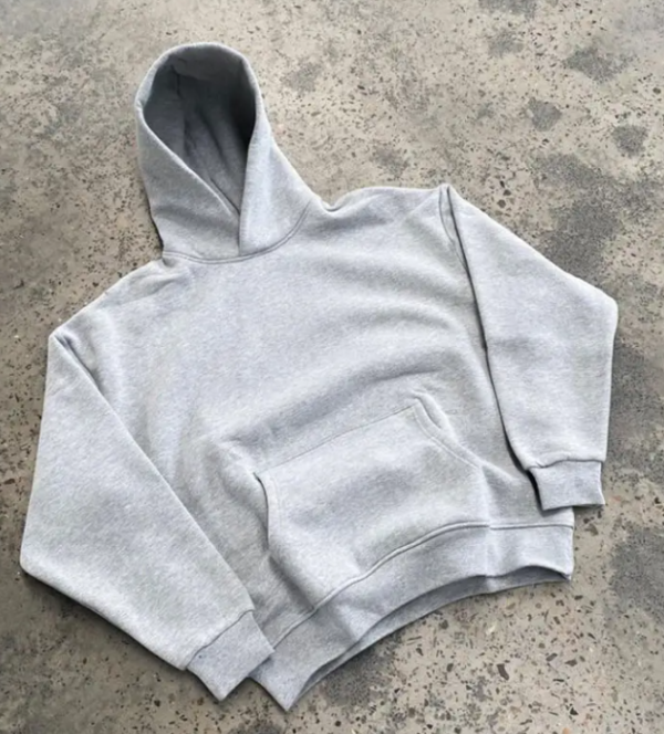 main-image-2 Tracksuits for Men Manufacturer Top Quality Solid Color Fleece Custom Baggy Casual 100 Cotton Men Tracksuit Set