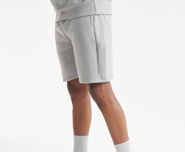 main-image-3 New Arrival Men's Cotton Sweat Shorts with Pockets Bur Solid Pattern Mesh Gym Sports Runner Shorts