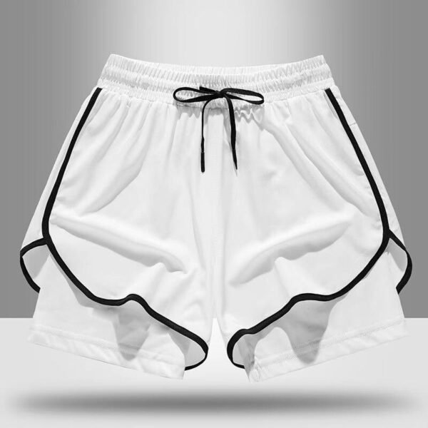 Casual Men's Mid-Waist Sweat Shorts Quick Dry Cotton Gym Wear Vintage for Outdoor Running Basketball Canvas Sweat Absorption