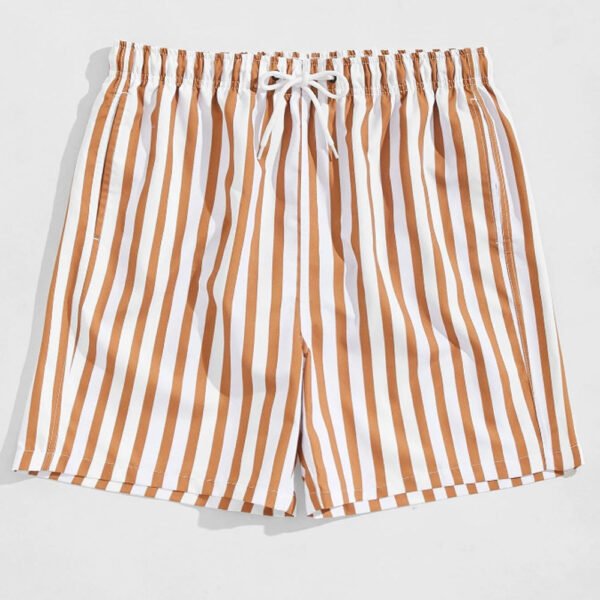 Customized Multicolor Solid Men's Formal Shorts Drawstring Waist Pocket Non-Stretch Breathable Quick-Dry Stylish Poolside Canvas