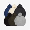 main_image_1 (1) Custom High Quality Hoodies Logo Thick Unisex Oversized Basic Style Hoodies Blank Pure Color Streetwear Hoodies