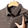 main_image_1 (1) Seamless Ice Silk Polo Shirt for Middle-aged Men Summer Business Casual Skin Friendly Breathable Lapel