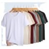 Oem Customized logo Design cotton T-shirt cross-border wholesale men clothing short-sleeved T-shirt