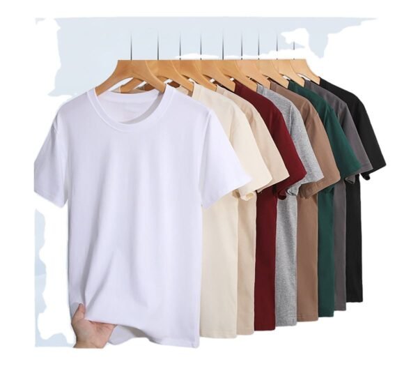 Oem Customized logo Design cotton T-shirt cross-border wholesale men clothing short-sleeved T-shirt