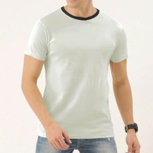 Best Selling 2026 New Style Customized Color Men T-Shirt for Adult Ringer High Quality 100% Cotton Men T-Shirt