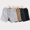 main_image_1 (3) Summer Essentials Casual Shorts Custom Logo Private Label Street Wear 100% Cotton Plain Jogger Men Fashion Heavyweight Shorts