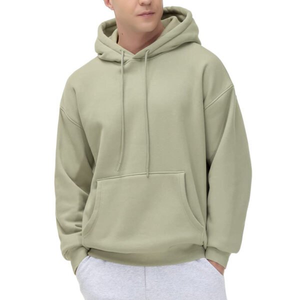 2026 Cotton  Polyester Supersoft Fleece Lined Fabric Regular Fit Men Pullover Hoodie