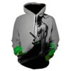 3D Hot Anime One Piece Zoro Hoodie Knitted Solid Casual Sweatshirt Harajuku Hooded Jacket Men Tracksuit