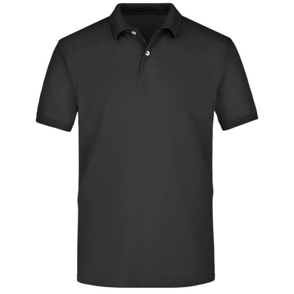 Breathable New Arrival Men Summer Button Sleeve Striped Shirts Ribbed Collar Solid Color Men's Tops Wholesale Custom Polo Shirt