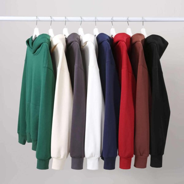 High Quality Heavyweight Puff Printing Hoodie Supplier Custom Oversize Men Winter Pullover Embroidery Blank Hoodies