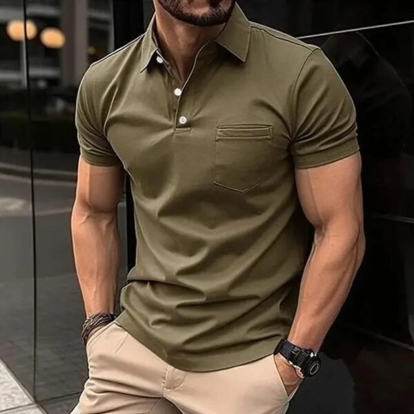 main_image_2 (3) New Spring Autumn Men's Casual for POLO Shirt 100% Cotton Golf Shirt with 3D Embroidery Decoration Short Sleeve Summer Wear