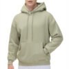 2026 Cotton  Polyester Supersoft Fleece Lined Fabric Regular Fit Men Pullover Hoodie