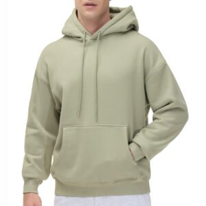 2026 Cotton  Polyester Supersoft Fleece Lined Fabric Regular Fit Men Pullover Hoodie