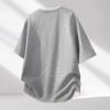 Summer New Arrival Crew Neck Men T Shirt Loose Casual Creative Design Trendy Fashion Short Sleeve Tee