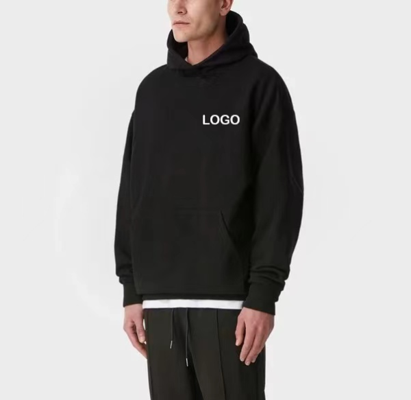 main_image_3 (2) Custom Logo Heavyweight Blank Men'S Hoodies With Printed Designs Wholesale Oversized Streetwear 100% Cotton Men Hoodie