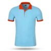 main_image_3 (2) Custom Unisex Promotional Polo Shirt Men's Black Polo Shirt Red Collar Wholesale Bulk Polo Shirts Men's Short-sleeved Designed