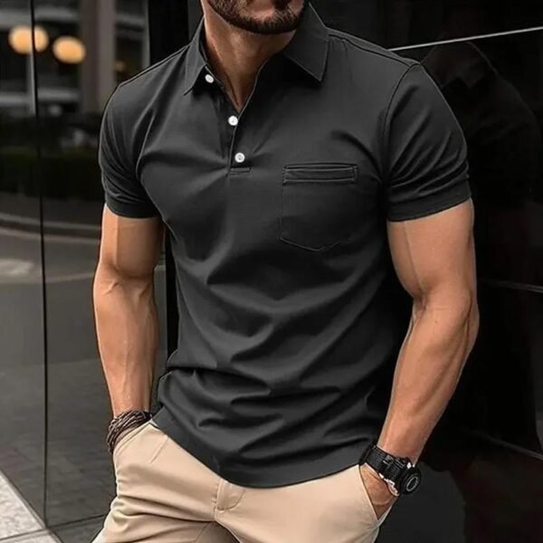 main_image_3 (3) New Spring Autumn Men's Casual for POLO Shirt 100% Cotton Golf Shirt with 3D Embroidery Decoration Short Sleeve Summer Wear