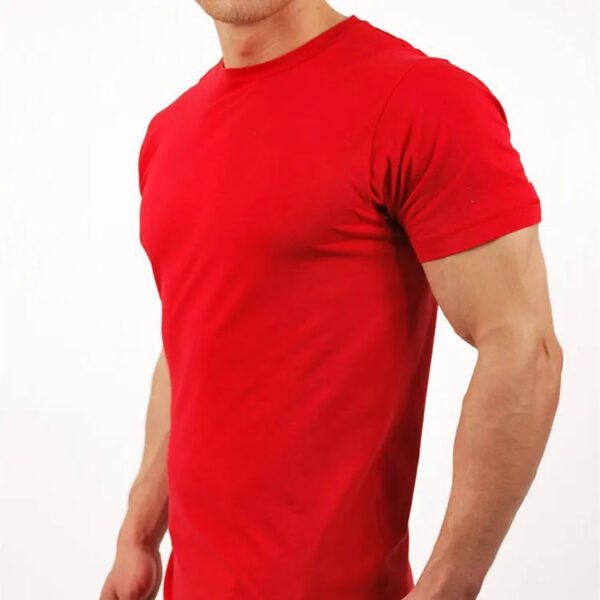 main_image_3 (3) 2026 Latest Design 100% Cotton Woven Men's T-Shirts High Quality Eco-Friendly Quick Dry Custom Color Fashion Wear