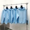 Top Quality Streetwear Pattern Cotton Men's Hoodie Pullover Puff Printing