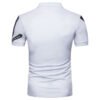 Men's Geometric Print Polo Shirt Short Sleeve Slim Fit Turndown Collar Cotton Polyester Golf Sportswear Wholesale