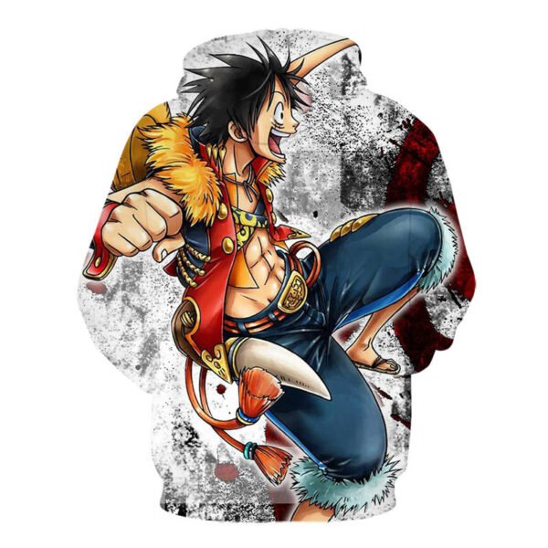 3D Hot Anime One Piece Zoro Hoodie Knitted Solid Casual Sweatshirt Harajuku Hooded Jacket Men Tracksuit