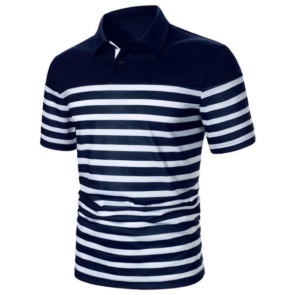 main_image_3 High Quality Custom Logo Polo Shirt Breathable New Arrival Wholesale Short Sleeve Solid Plus Size Men's Polo Shirts
