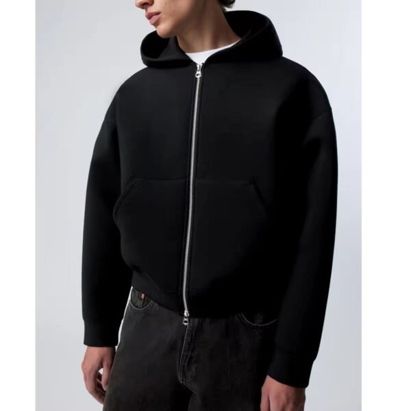 main_image_3 (8) Wholesale Men's High Quality Cotton Oversized Sweatshirts Full Zip up Hoodie with Digital Printing Soft Size XL