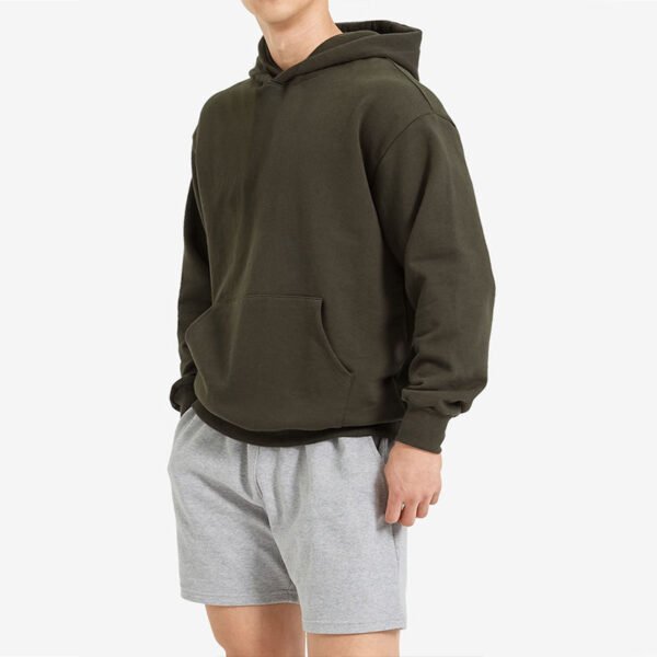 main_image_4 (1) Custom High Quality Hoodies Logo Thick Unisex Oversized Basic Style Hoodies Blank Pure Color Streetwear Hoodies