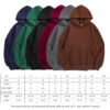 High Quality Heavyweight Puff Printing Hoodie Supplier Custom Oversize Men Winter Pullover Embroidery Blank Hoodies