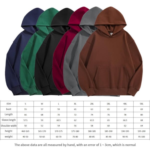 High Quality Heavyweight Puff Printing Hoodie Supplier Custom Oversize Men Winter Pullover Embroidery Blank Hoodies
