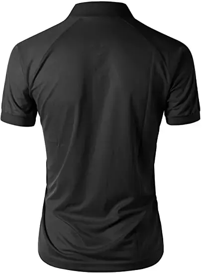 main_image_4 (1) Golf Brand Luxury Embroidery logo Casual Striped Men Sale Lapel Short-sleeved Shirt Men's Polo Shirts