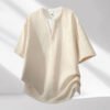 Summer New Arrival Crew Neck Men T Shirt Loose Casual Creative Design Trendy Fashion Short Sleeve Tee