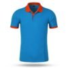 main_image_4 (2) Custom Unisex Promotional Polo Shirt Men's Black Polo Shirt Red Collar Wholesale Bulk Polo Shirts Men's Short-sleeved Designed