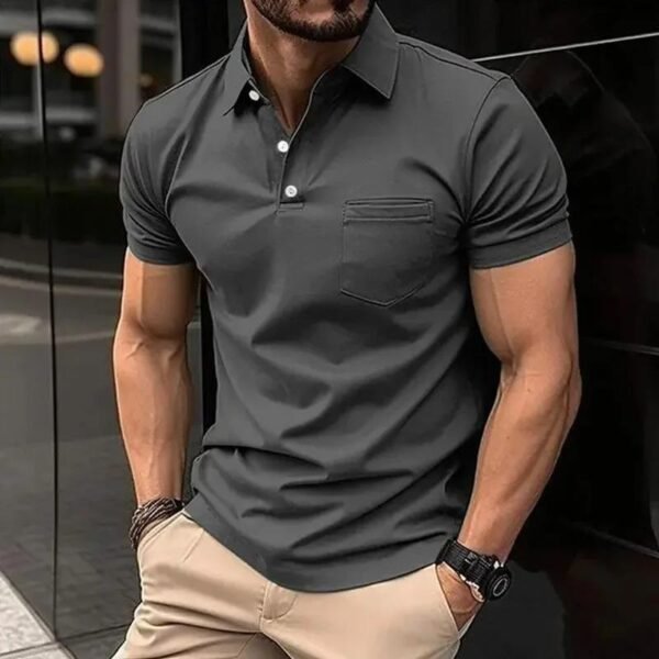 main_image_4 (3) New Spring Autumn Men's Casual for POLO Shirt 100% Cotton Golf Shirt with 3D Embroidery Decoration Short Sleeve Summer Wear