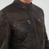 Leather Coat for Women Aviator Suede Jackets with Silk Zipper