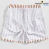 Customized Multicolor Solid Men's Formal Shorts Drawstring Waist Pocket Non-Stretch Breathable Quick-Dry Stylish Poolside Canvas