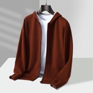 Manufacturer Direct Sales Support Customization Casual and Comfortable Cashmere Men Hoodie