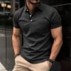 main_image_5 (3) New Spring Autumn Men's Casual for POLO Shirt 100% Cotton Golf Shirt with 3D Embroidery Decoration Short Sleeve Summer Wear