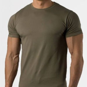 2026 Latest Design 100% Cotton Woven Men's T-Shirts High Quality Eco-Friendly Quick Dry Custom Color Fashion Wear