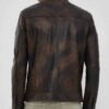 Leather Coat for Women Aviator Suede Jackets with Silk Zipper