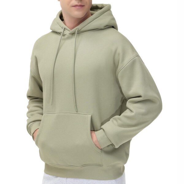 2026 Cotton  Polyester Supersoft Fleece Lined Fabric Regular Fit Men Pullover Hoodie