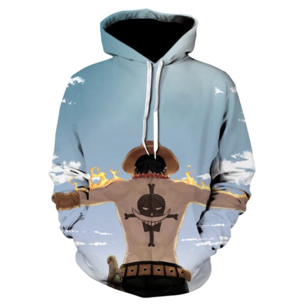 3D Hot Anime One Piece Zoro Hoodie Knitted Solid Casual Sweatshirt Harajuku Hooded Jacket Men Tracksuit