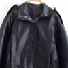 Men's Oversized Vintage Leather Biker Jacket