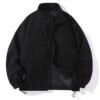 blck jck5 Custom Men’s Suede Windbreaker Jacket