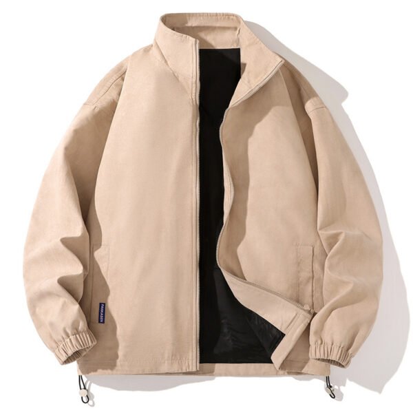 skin jck3 Custom Men’s Suede Windbreaker Jacket