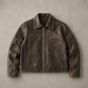 Men's Custom Vintage Distressed Leather Jacket