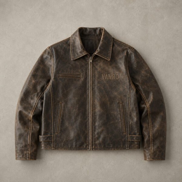 Men's Custom Vintage Distressed Leather Jacket
