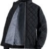 puffer jck1 Custom Men’s Fleece-Lined Quilted Jacket
