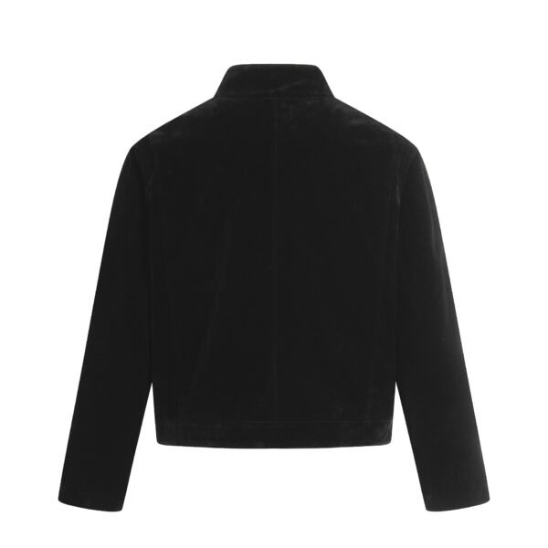 suede blck jck4 Unisex Retro Suede Deconstructed Streetwear Jacket